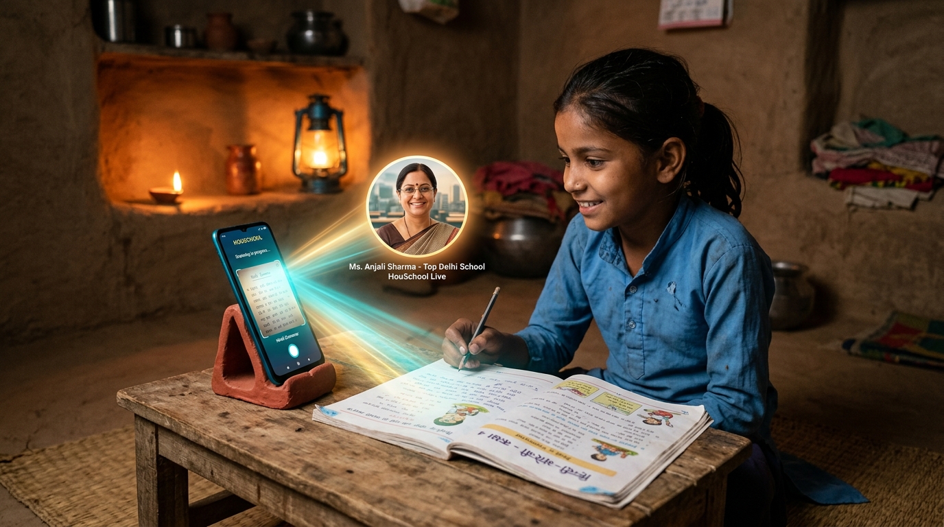 A City Teacher in Your Village Home